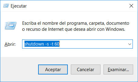 como apagar automaticamente windows 10