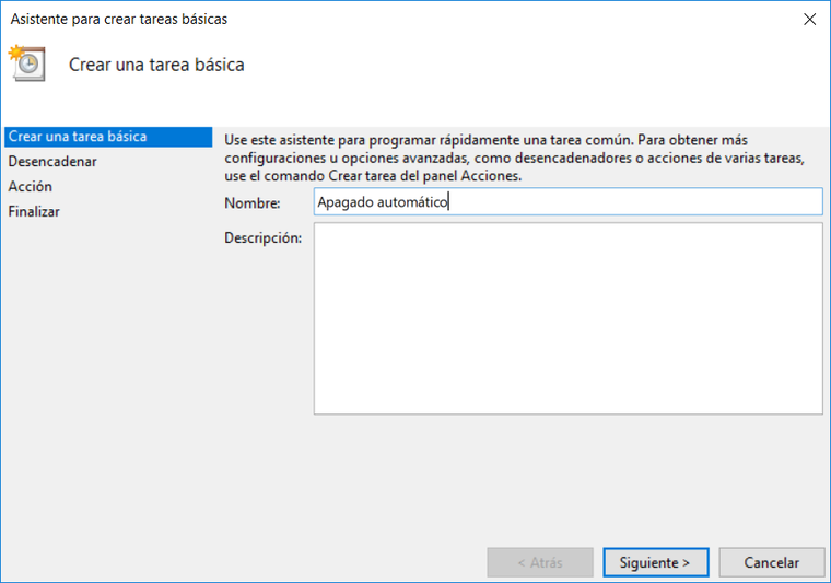 crear tarea basica nombre featured