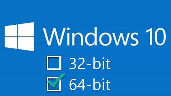 Barra oblicua Emperador letra Cómo pasar Windows 10 de 32 a 64-bit