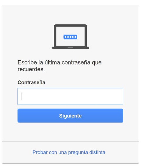 recuperar contraseña gmail olvidada 2