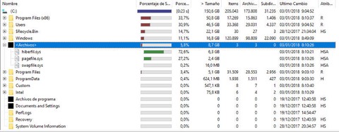 tamaño hiberfilsys windows 10